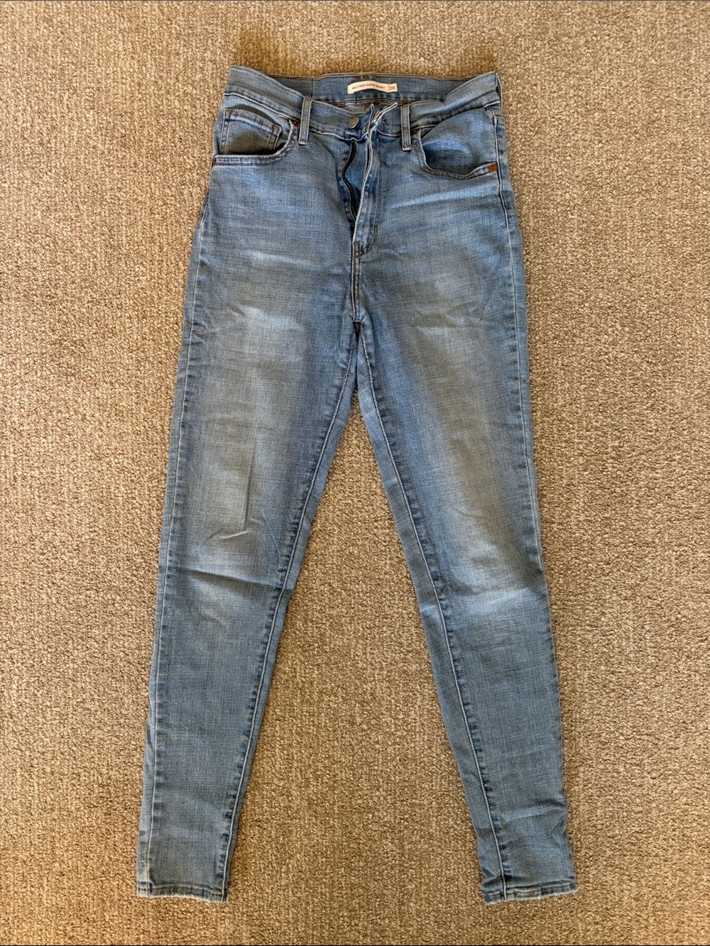 Levi's Women's Light Blue Skinny Jeans